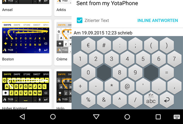 Funf Alternative Tastatur Apps Im Test Onlinepc Ch