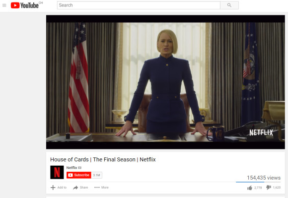 Netflix zeigt ersten 'House of Cards'-Trailer ohne Kevin Spacey 