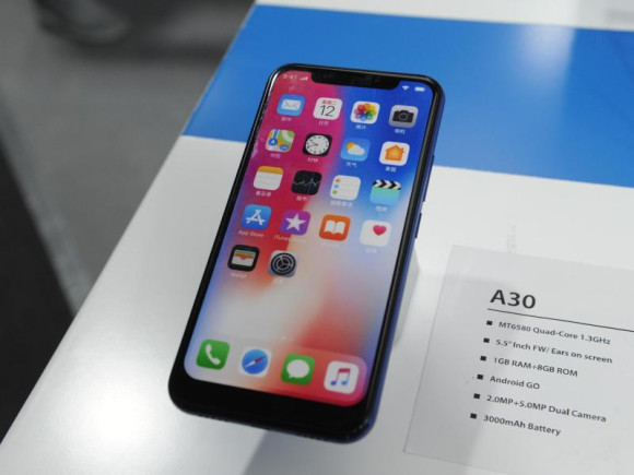 Display-Lücke des iPhone X wird zur Smartphone-Mode in Asien 