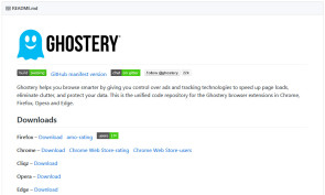 Ghostery GitHub