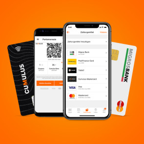 TWINT und PostFinance Card als neue Zahlungsmittel in Migros-App integriert 