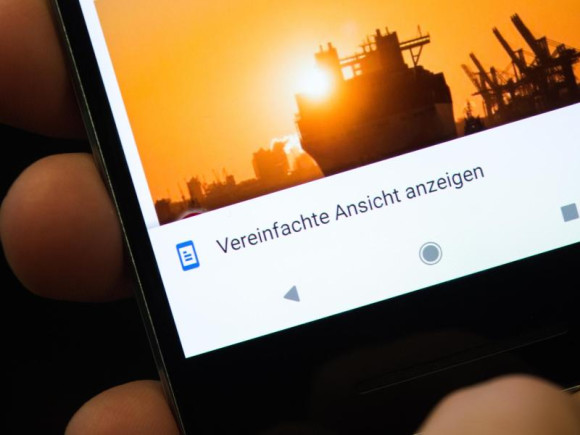 Lesemodus im Chrome-Browser für Android aktivieren 