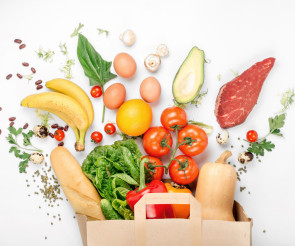frisches Obst und Gemüse 