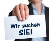 Wir suchen Sie