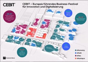 CeBIT 2018 Hallenplan