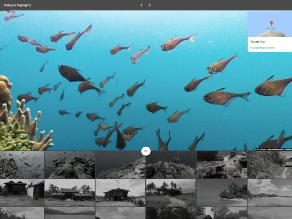 Spektakuläre Orte der Erde in 360-Grad-Panoramen erkunden 