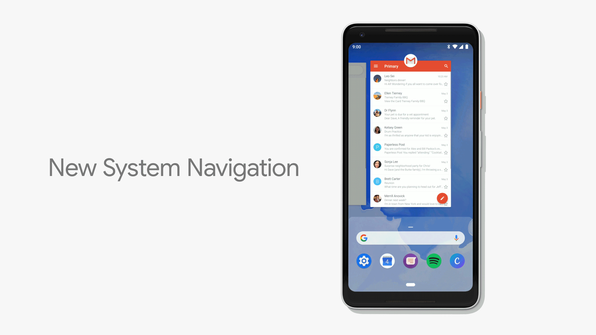 Neue Navigation