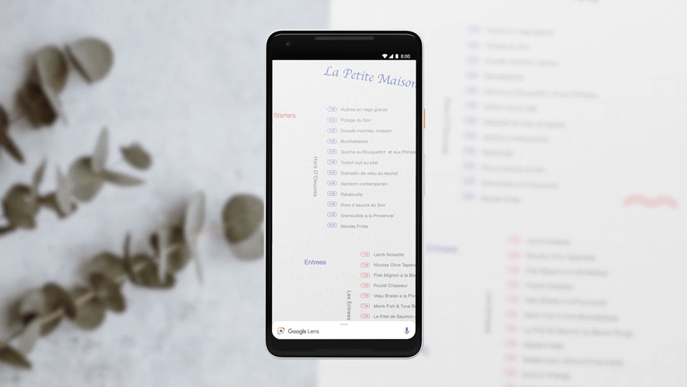 google lens soll kunftig bei der