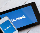 Facebook auf dem Tablet und Smartphone