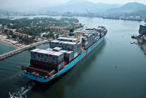 Containerschiff von Maersk