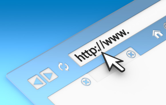 Browser mit URL-Leiste 