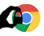 Chrome-Browser mit Schloss