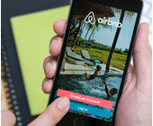 Airbnb auf dem Smartphone