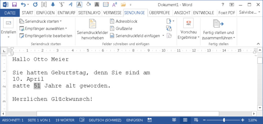 Word Datumsformat Im Serienbrief Anpassen Onlinepc Ch