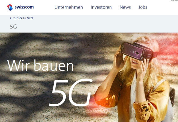Swisscom bringt erstes komplett standardisiertes 5G-Netz nach Burgdorf 