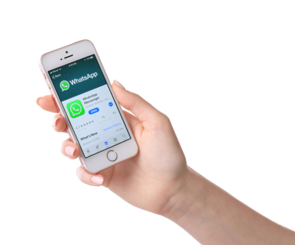 WhatsApp auf dem Smartphone 