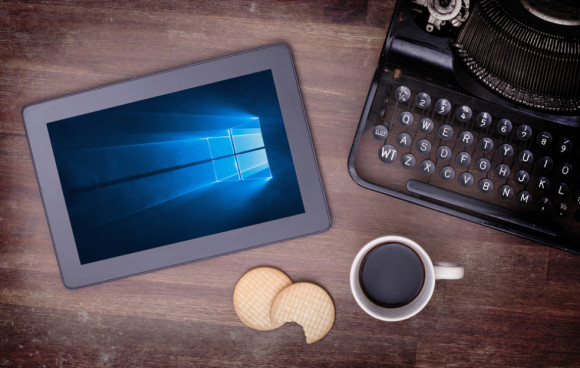 Tablet mit Windows 10 