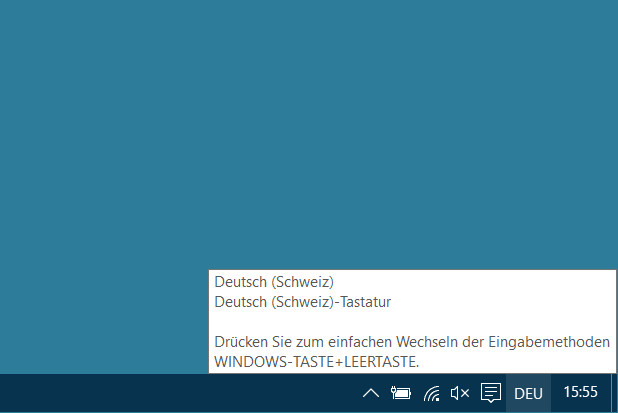 Windows 10 Umstellen Auf Ch Tastatur Onlinepc Ch