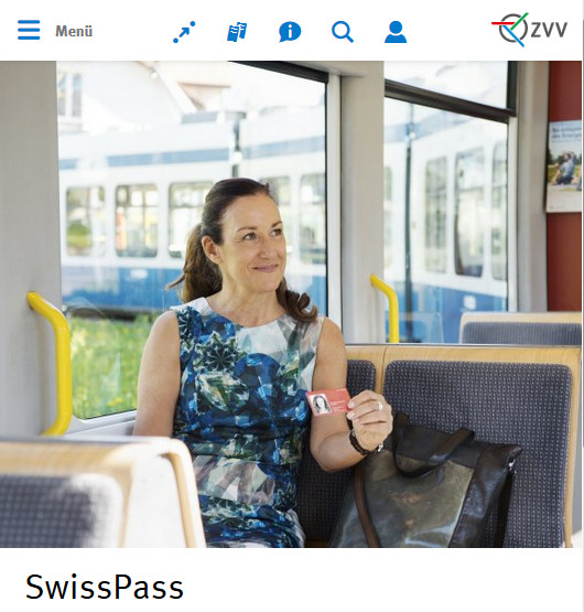 ZVV-Abonnemente nun auch auf dem SwissPass 