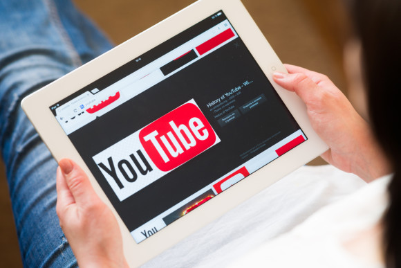 YouTube auf dem Tablet 