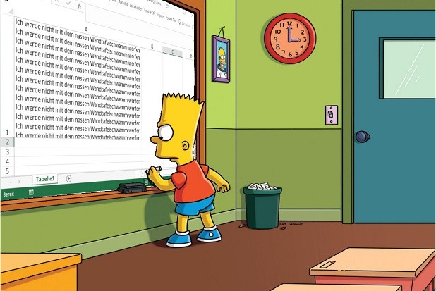 Excel Bart Simpsons Lieblingsfunktion Onlinepc Ch