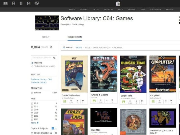 C64-Spiele bereichern das Internet Archive 