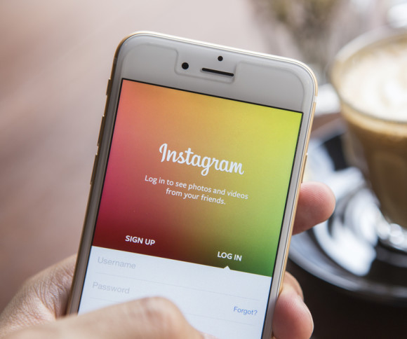 Instagram auf dem Smartphone 